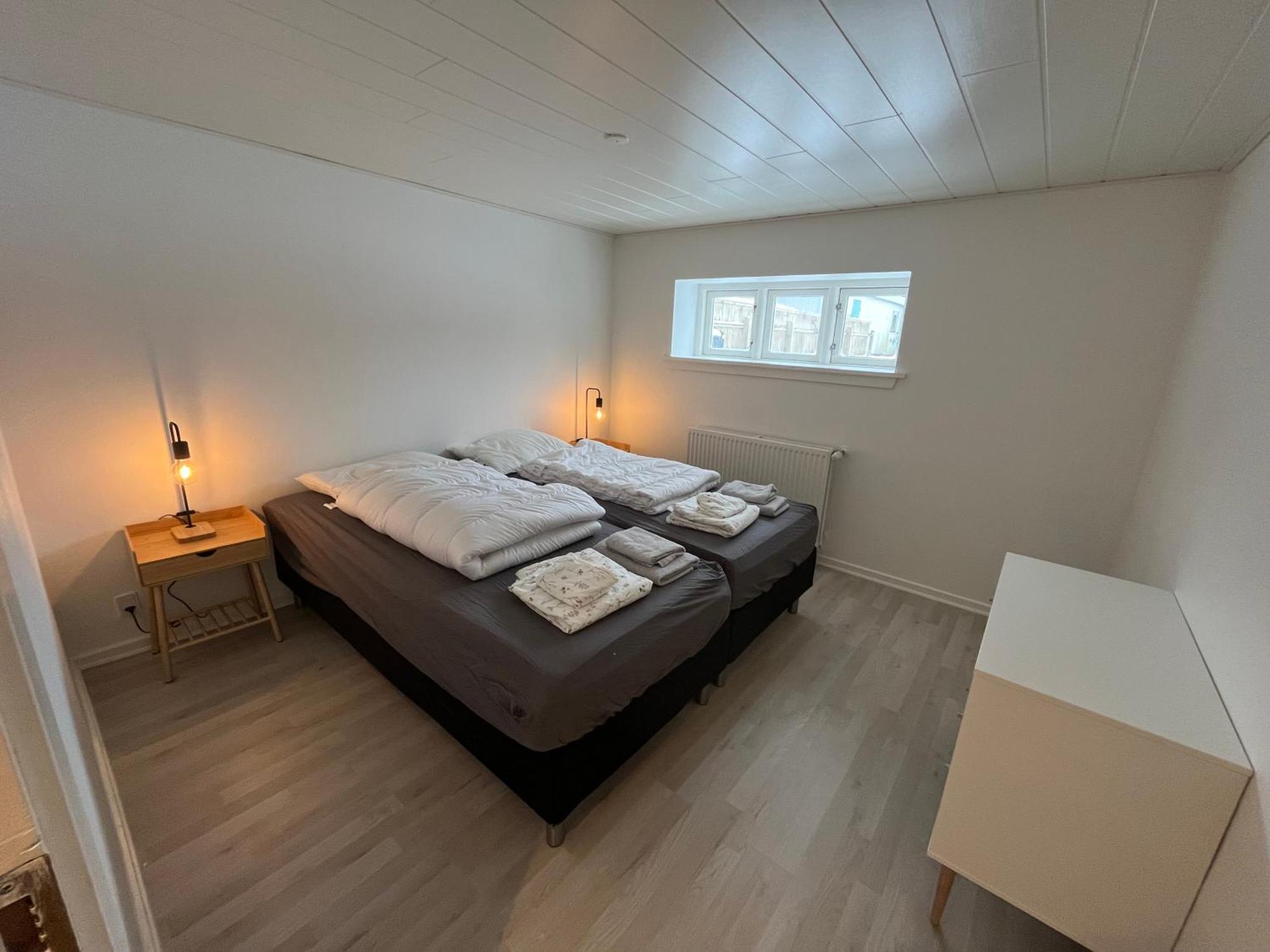 Skon Lejlighed Med Egen Terrasse Og Have Taet Pa Centrum I Skagen Exterior foto